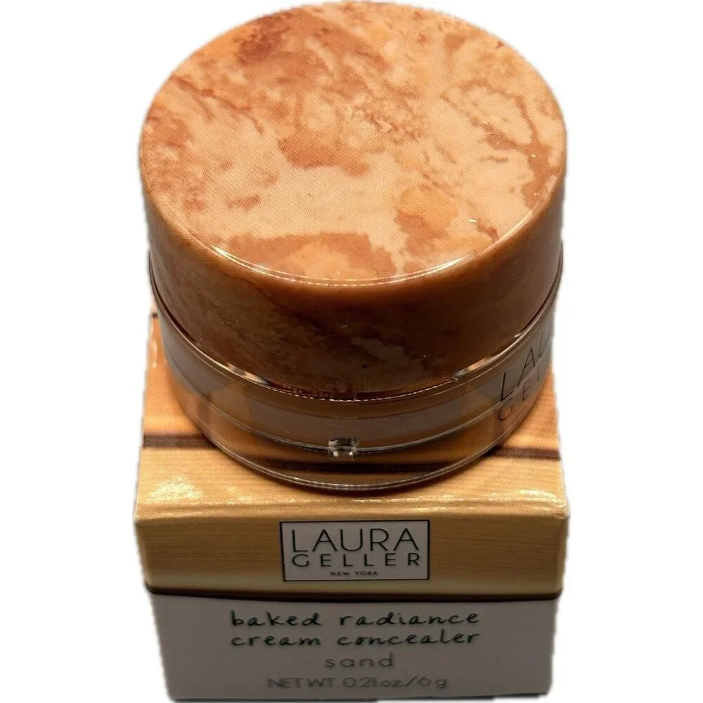 Laura Geller Baked Radiance Hydrating Reducing Dark Circles Cream Concealer-Sand